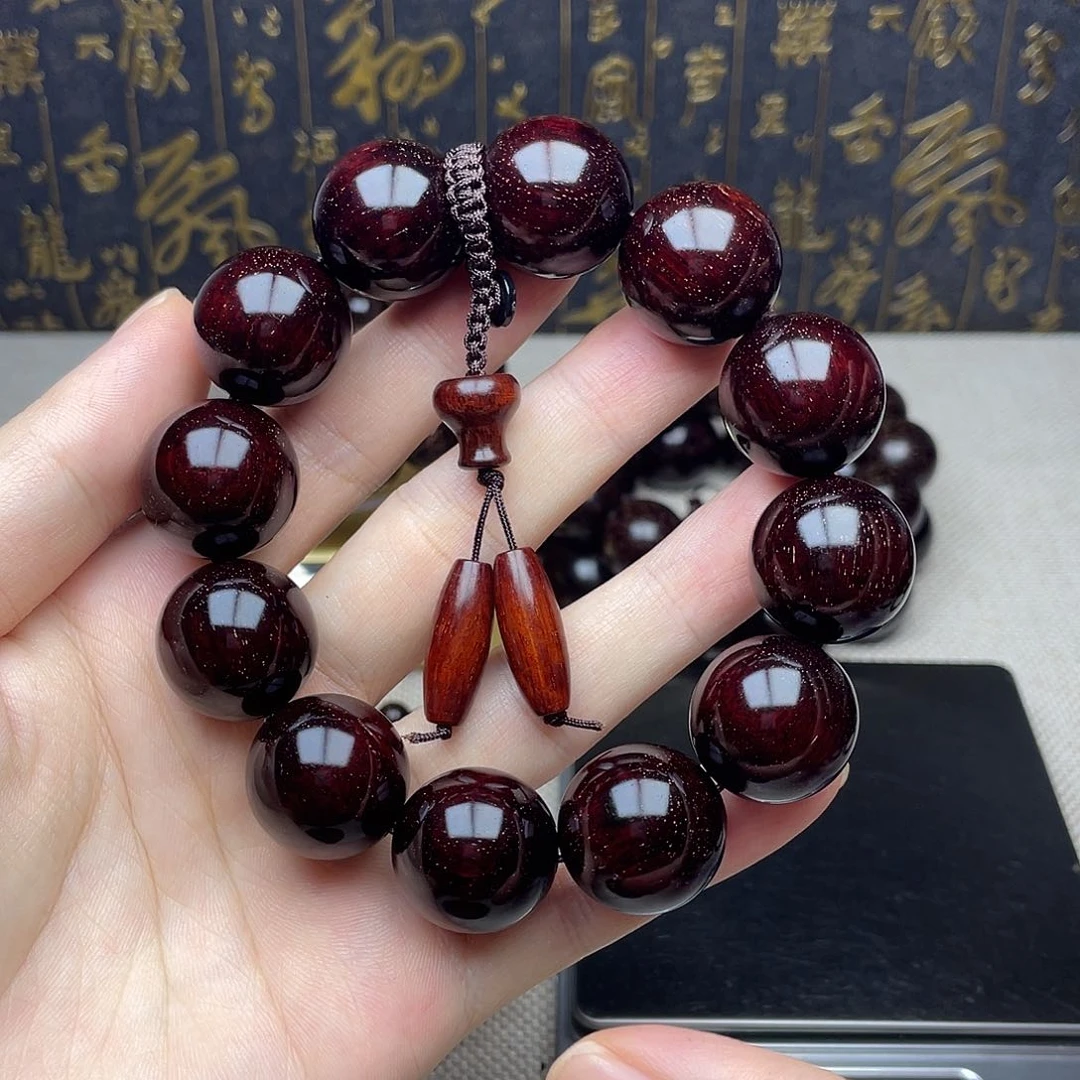 檀香紫檀（小叶紫檀）2.0 12颗 高油密多金星