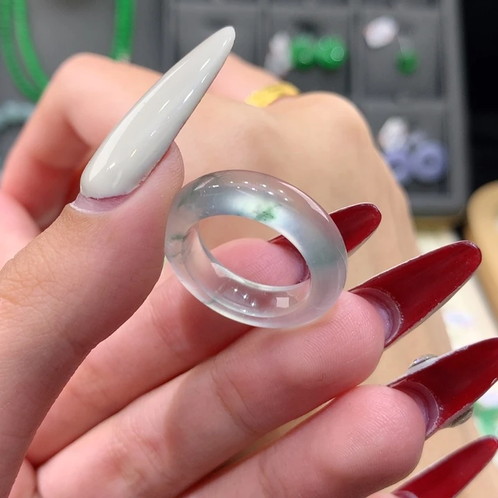 未镶嵌戒指翡翠12-13