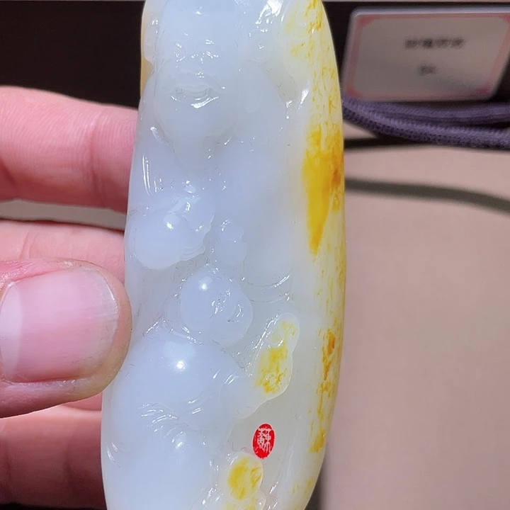 和田玉把件未镶嵌老*D1