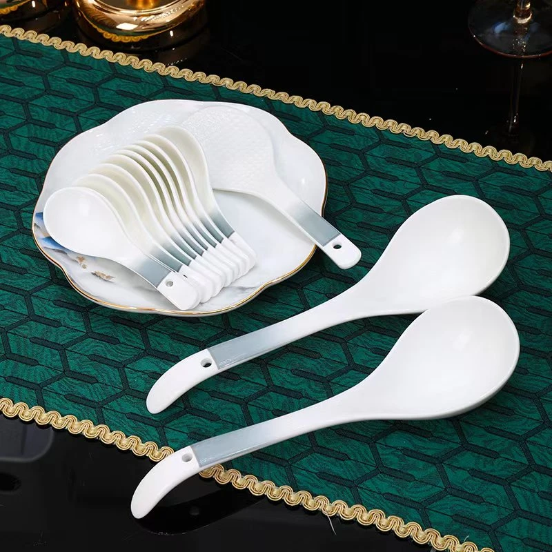 娜美【2个渐变大汤勺+一个渐变饭铲+10个同款小汤勺】破损补发