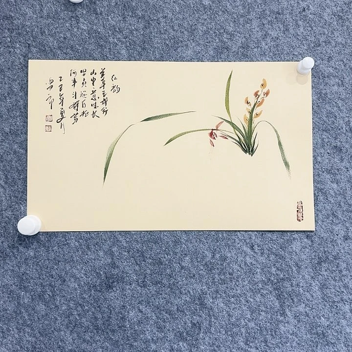 国画花鸟绘画作品