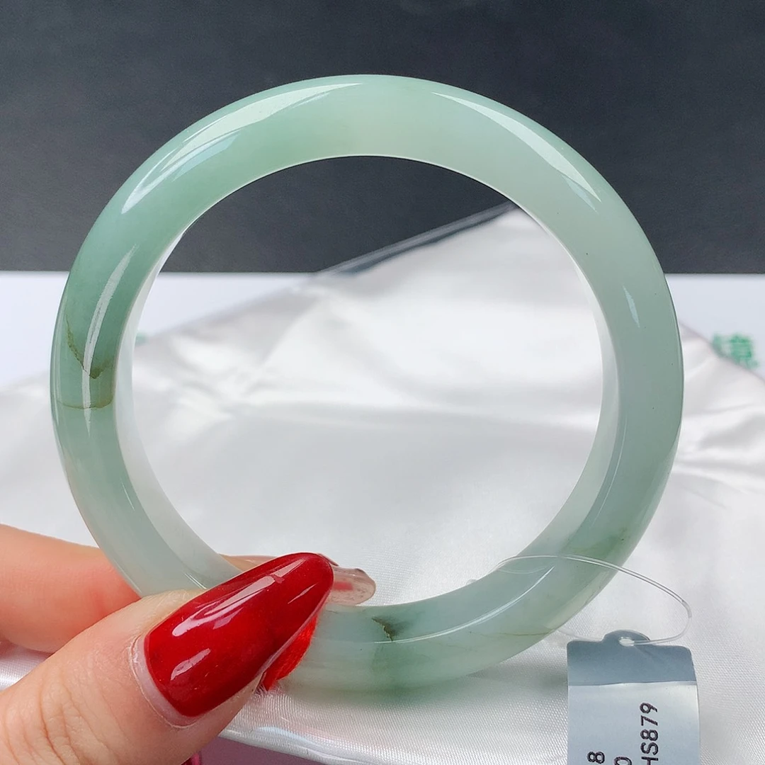 翡翠手镯未镶嵌58正