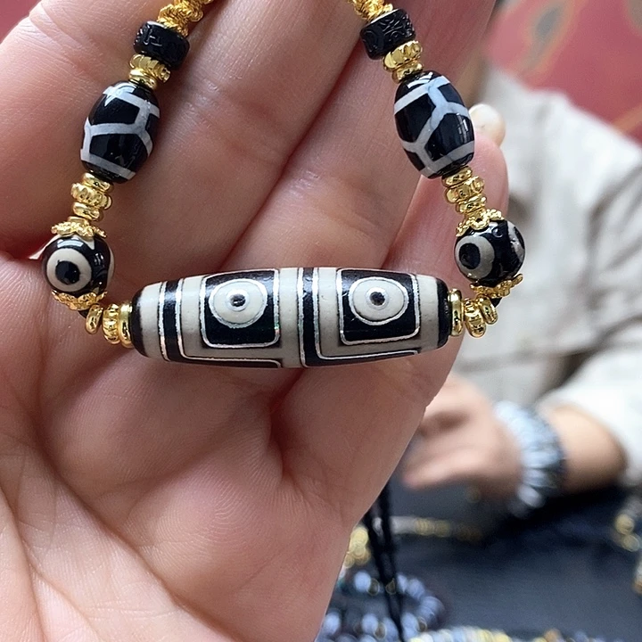 玛瑙/玉髓颈饰合金