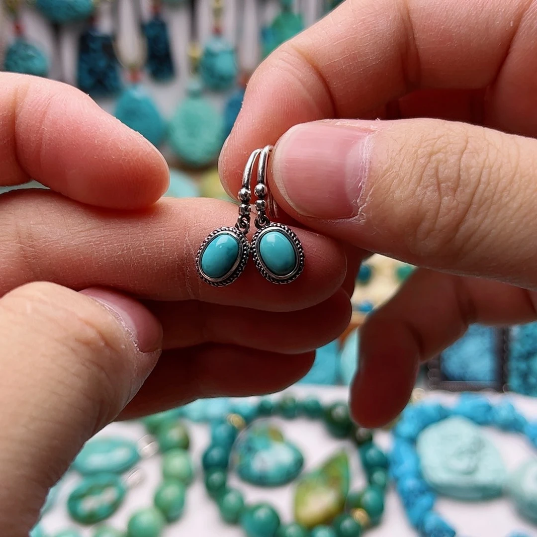 绿松石珠宝奇石未镶嵌