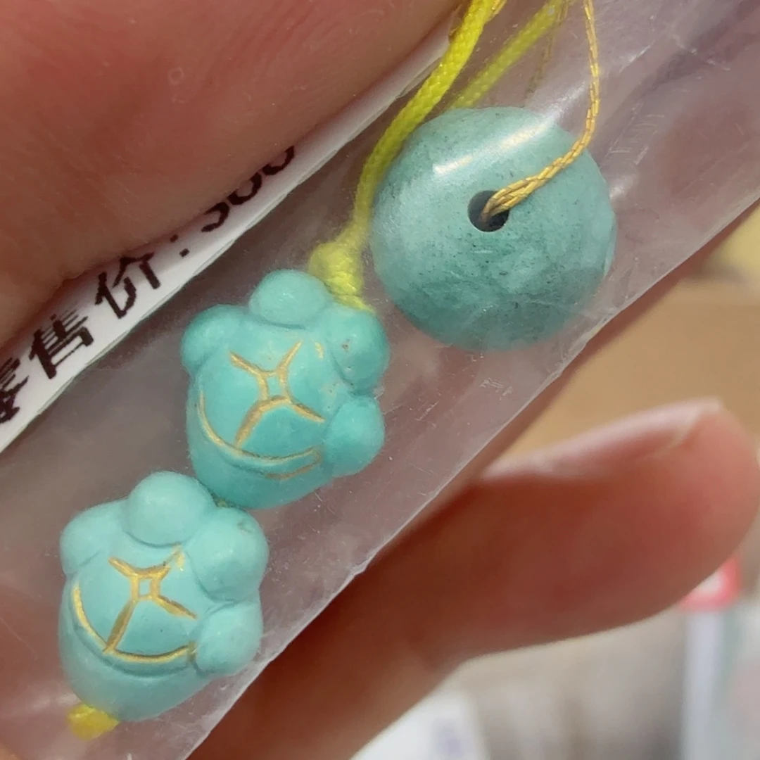 绿松石未镶嵌配饰