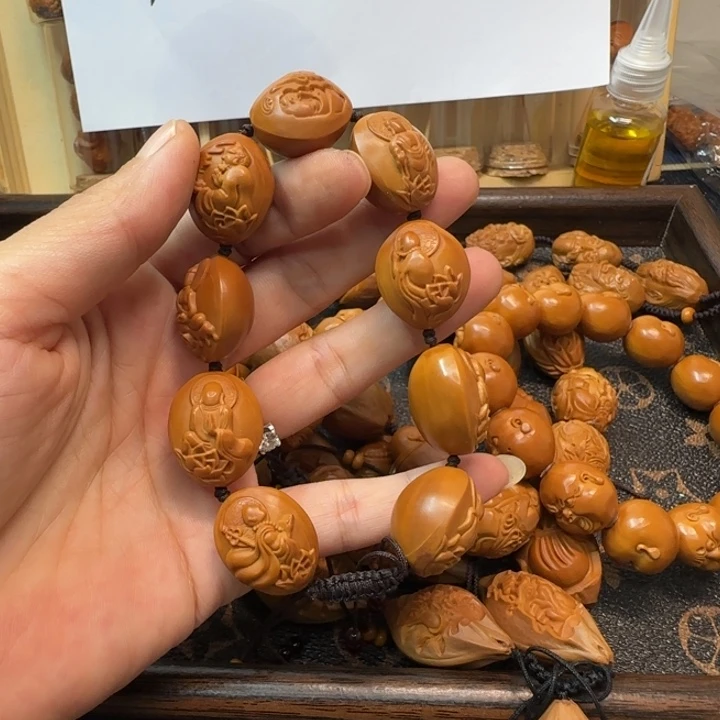 懒***舞橄榄核手串/手链橄榄核手串