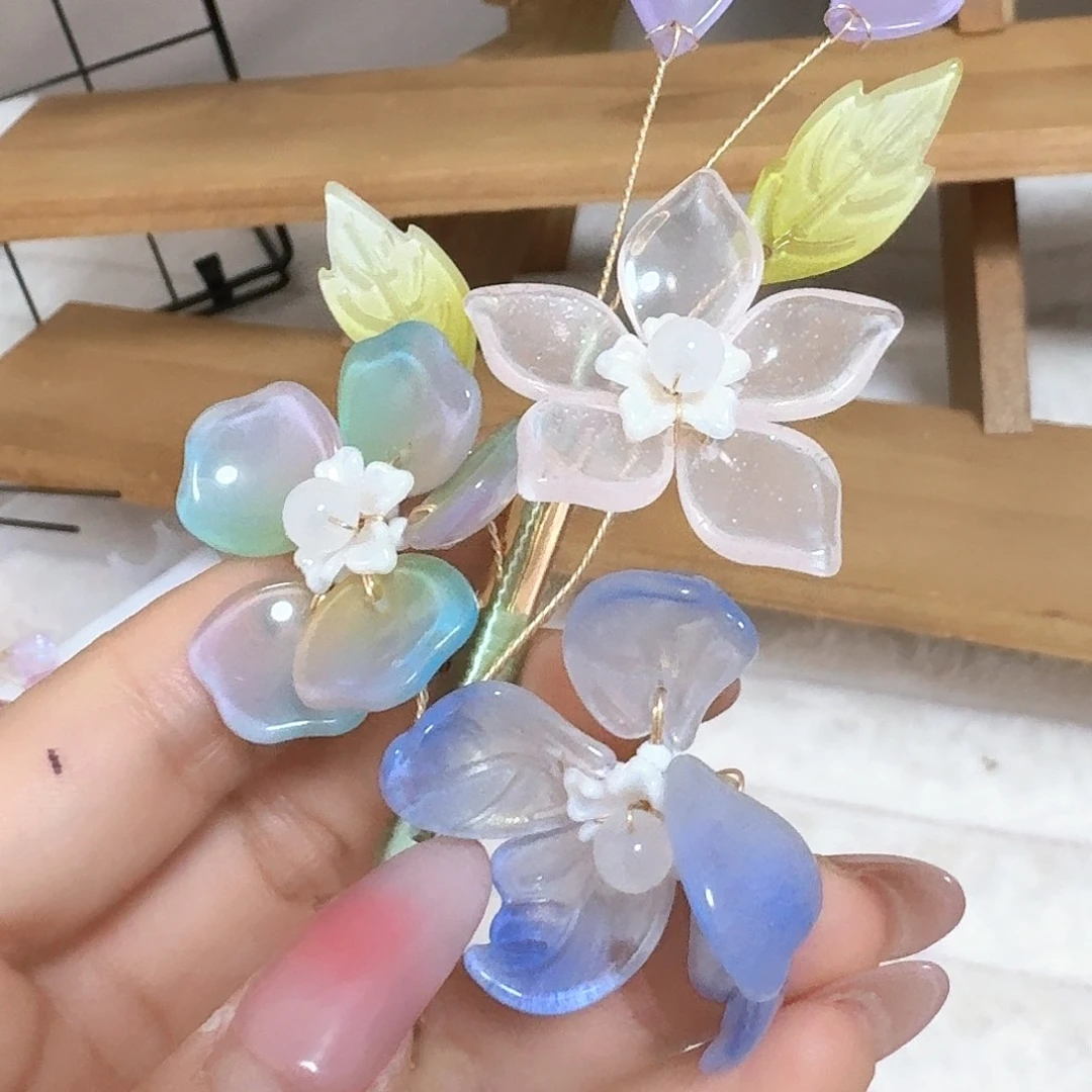铁合金仿水晶古风发簪秒杀闪购