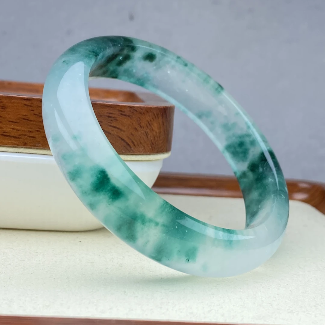 冰飘花精品老矿手镯多样性发一件