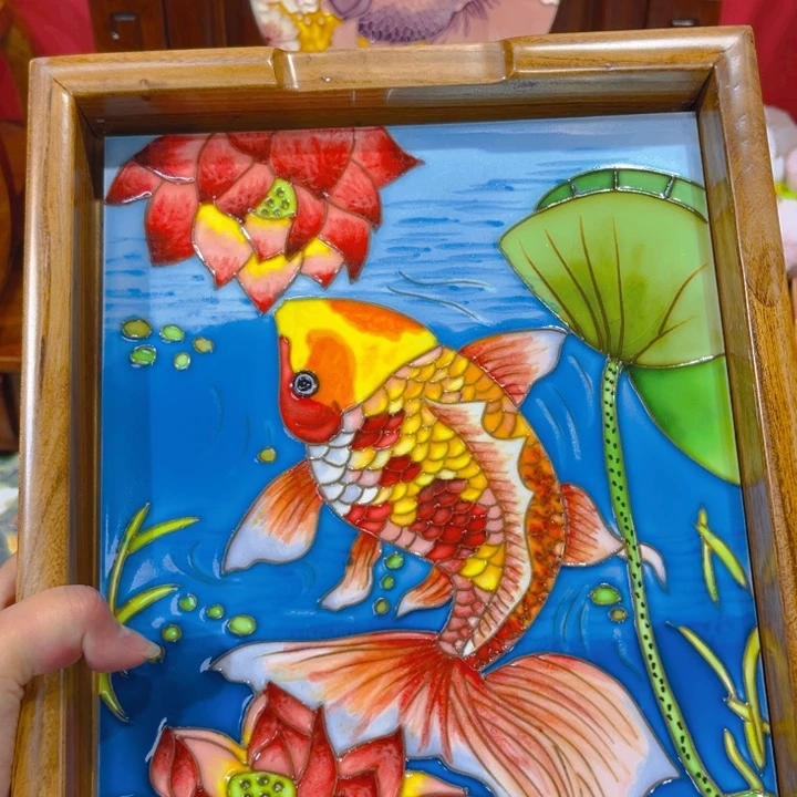 瓷片瓷板画艺术作品