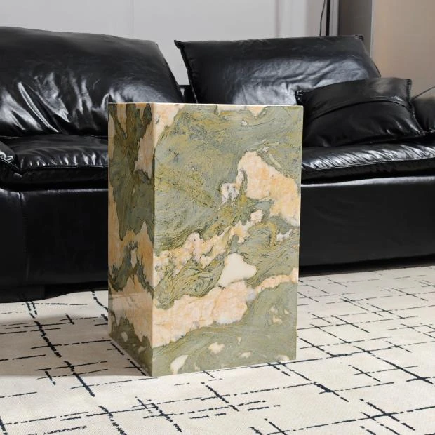 绿野仙踪大理石墩墩北欧森系创意边几角几客厅卧室装饰置物墩子