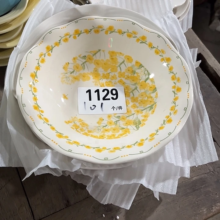 瓷微瑕外贸餐具1129