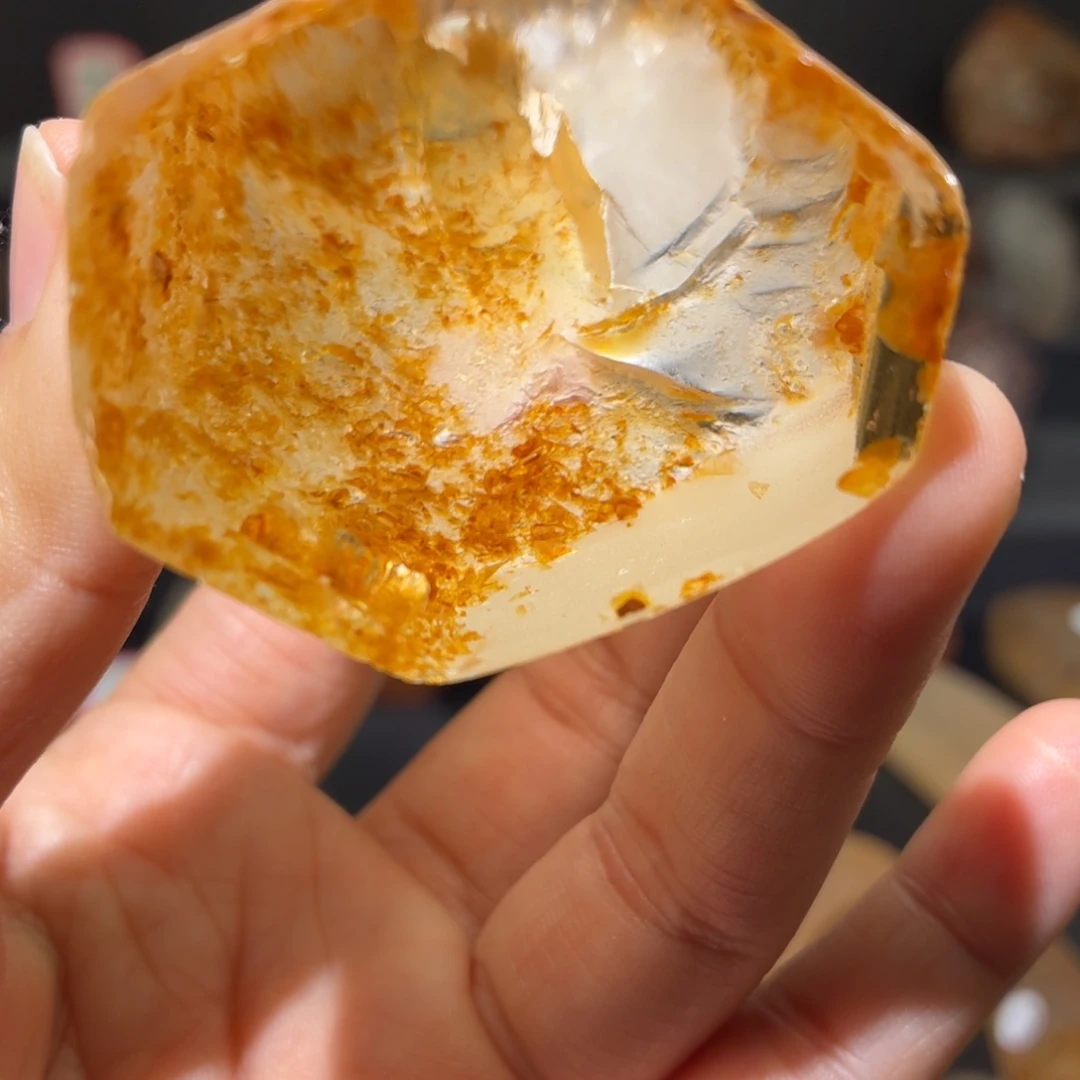 珠宝半成品水晶未镶嵌