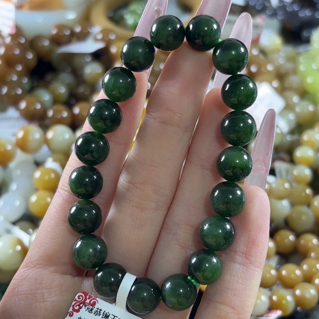 和田玉未镶嵌手链397