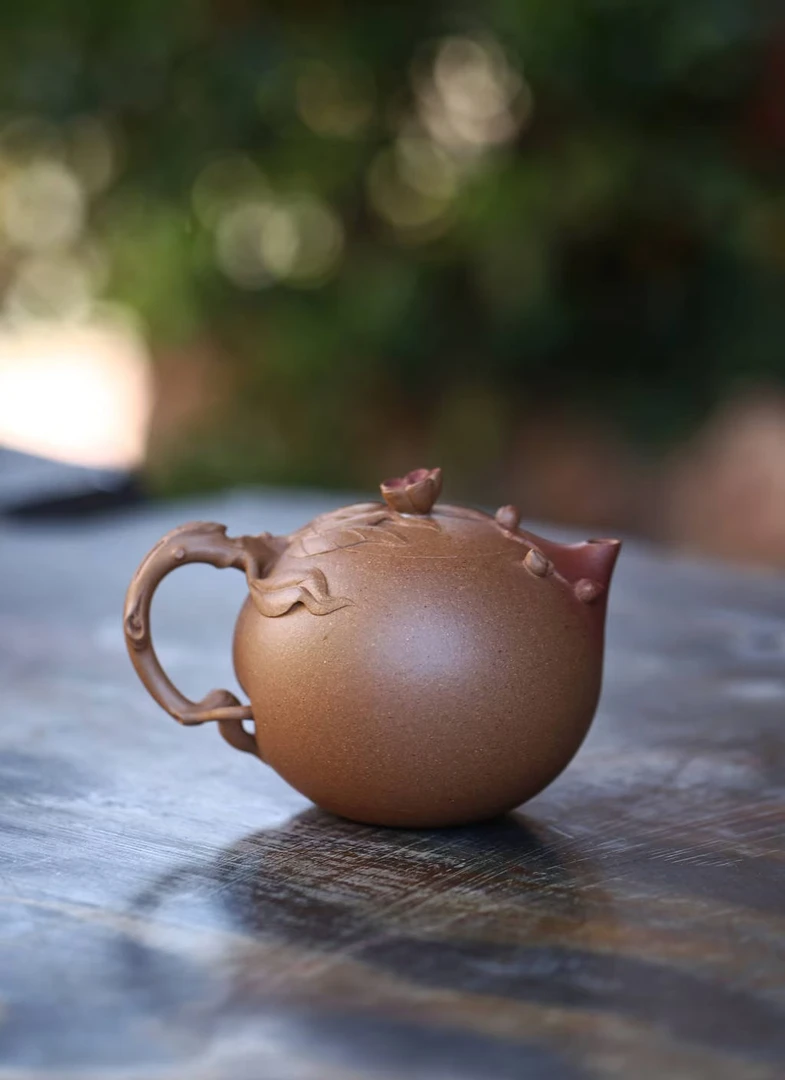 精品：【桃韵壶】 纯手工制