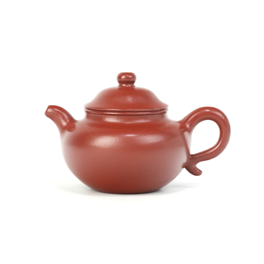 十二有你JZ莲子壶/165cc朱泥手工泡茶壶客厅家用宜兴紫砂壶茶具