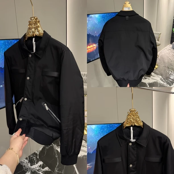 「星漓轻奢出品」60038/XINGLI/2025/高端欧货男士鹅绒内胆羽绒服