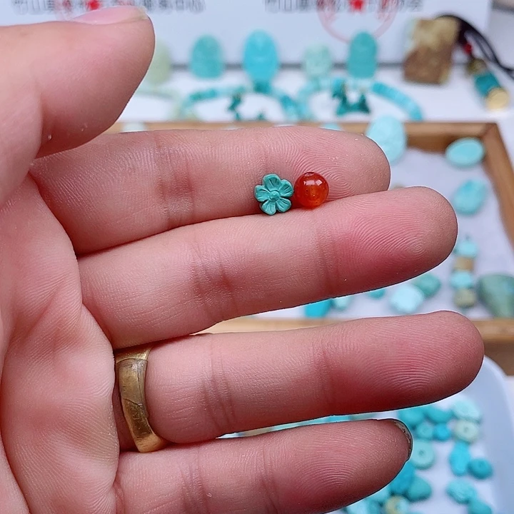 南红玛瑙未镶嵌颈饰254