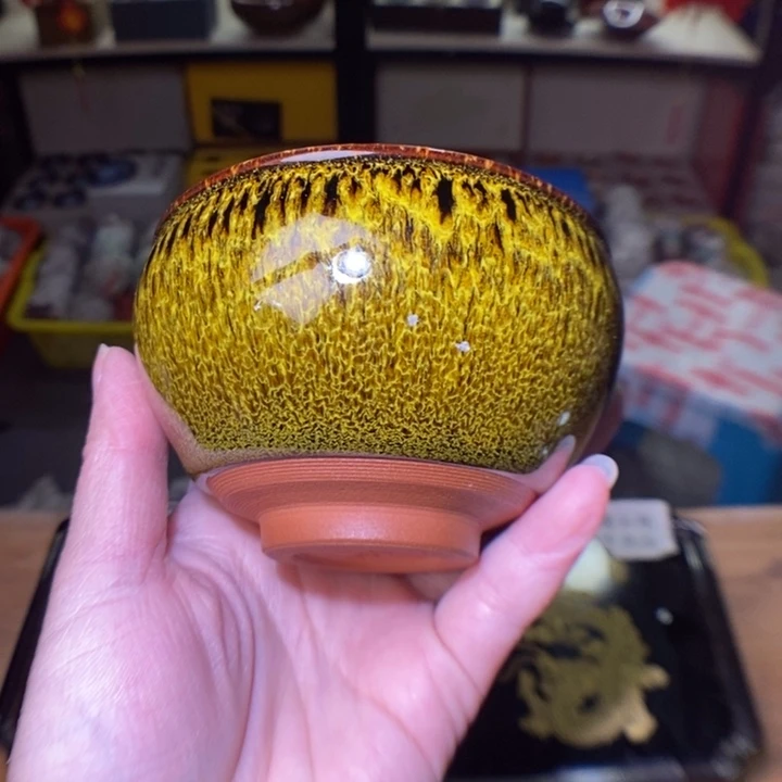 茶盏不带礼盒，建盏主人杯