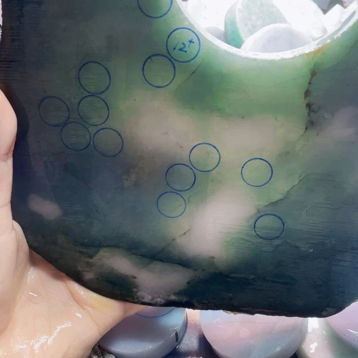 翡翠裸石天然A货翡翠