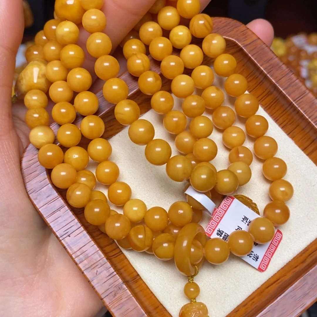 【闪购商品】蜜蜡手链未镶嵌手串