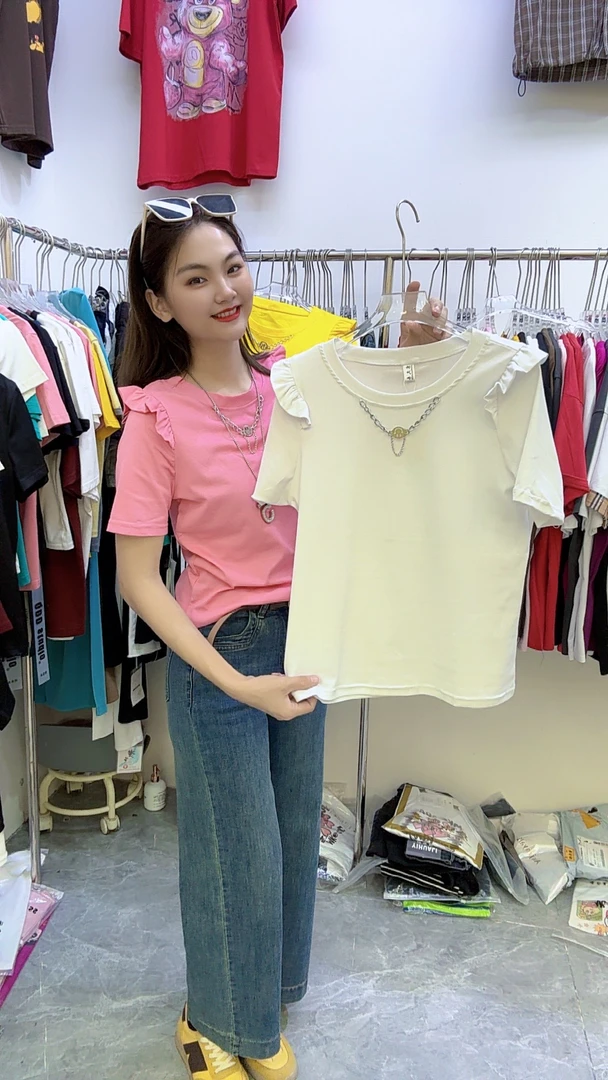 2203时尚彩色弹性气质上衣