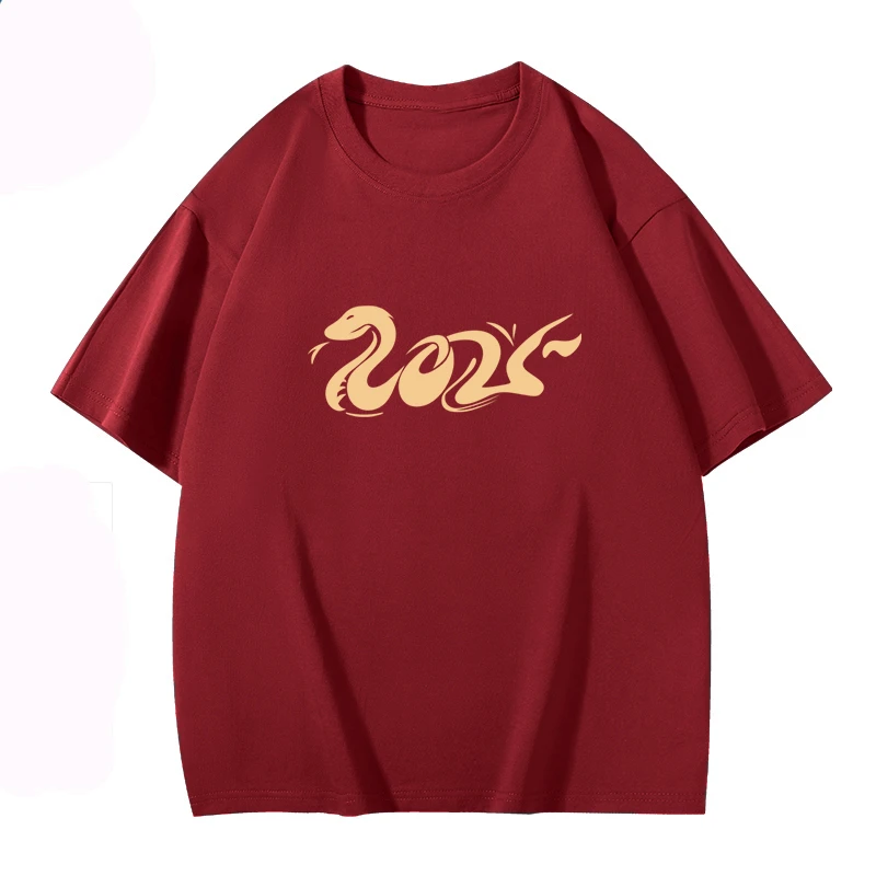 【反季清仓】潮牌印花男女同款百搭夏季休闲男女士T恤时尚半袖Y