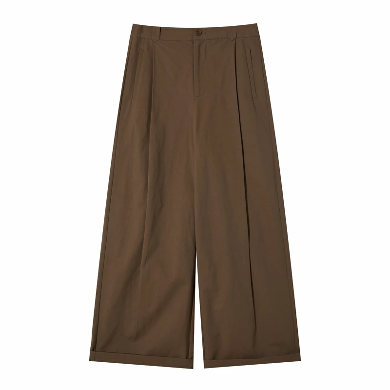 【小花】秋季休闲裤子显瘦小个子高腰女25K2852