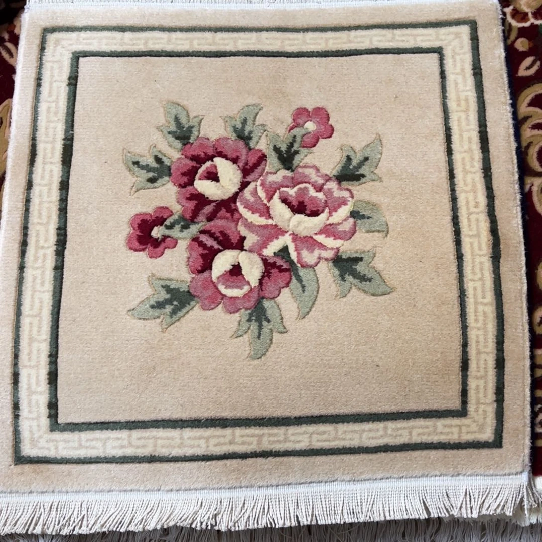 羊毛57×57纯羊毛坐垫