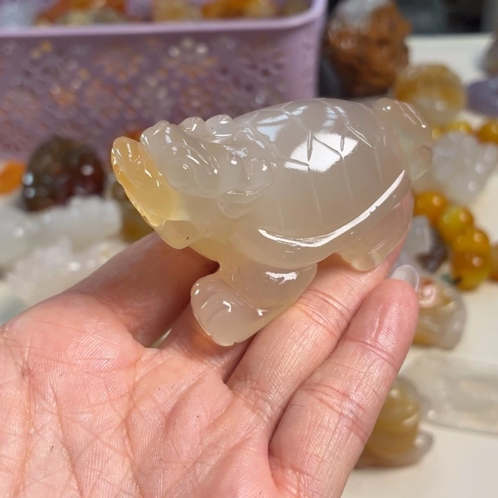 玛瑙/玉髓未镶嵌吊坠(不含链)