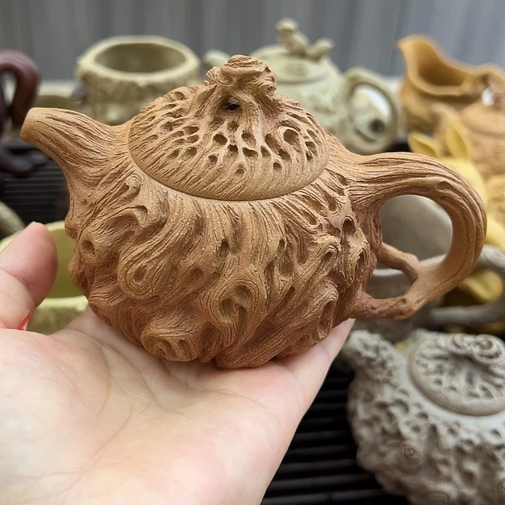 茶壶段泥紫砂壶紫砂茶壶