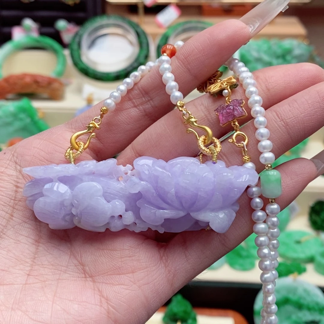 颈饰未镶嵌翡翠翡翠吊坠