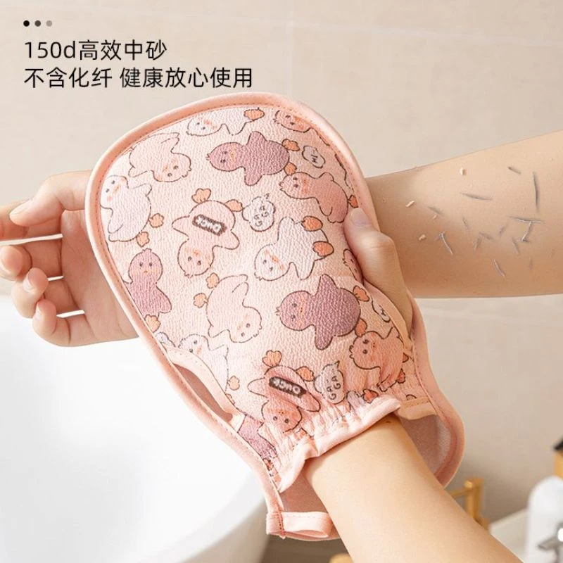 搓澡巾女士强力搓泥不伤肤澡巾洗澡细砂不疼搓澡神器家用d1