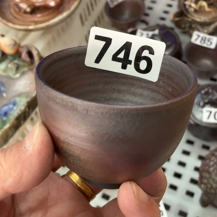 柴烧杯子与宝瓶大放漏