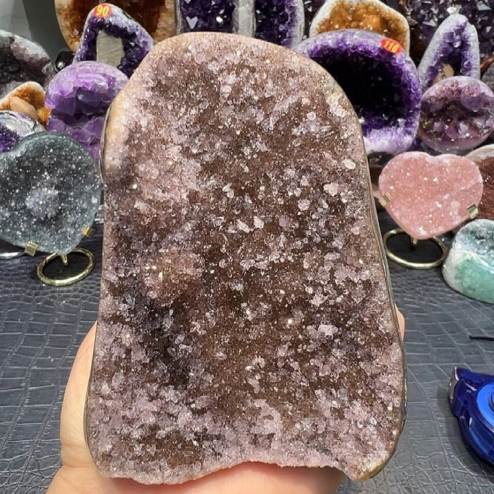珠宝半成品未镶嵌紫晶