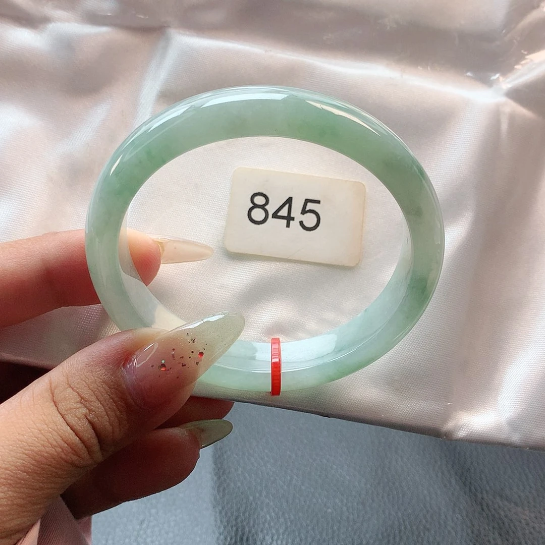 未镶嵌手镯翡翠54贵妃0845