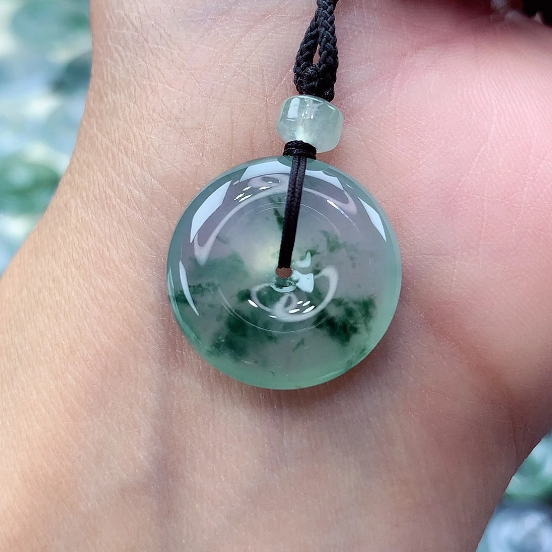 颈饰未镶嵌翡翠编号45尺寸19.4-5.5