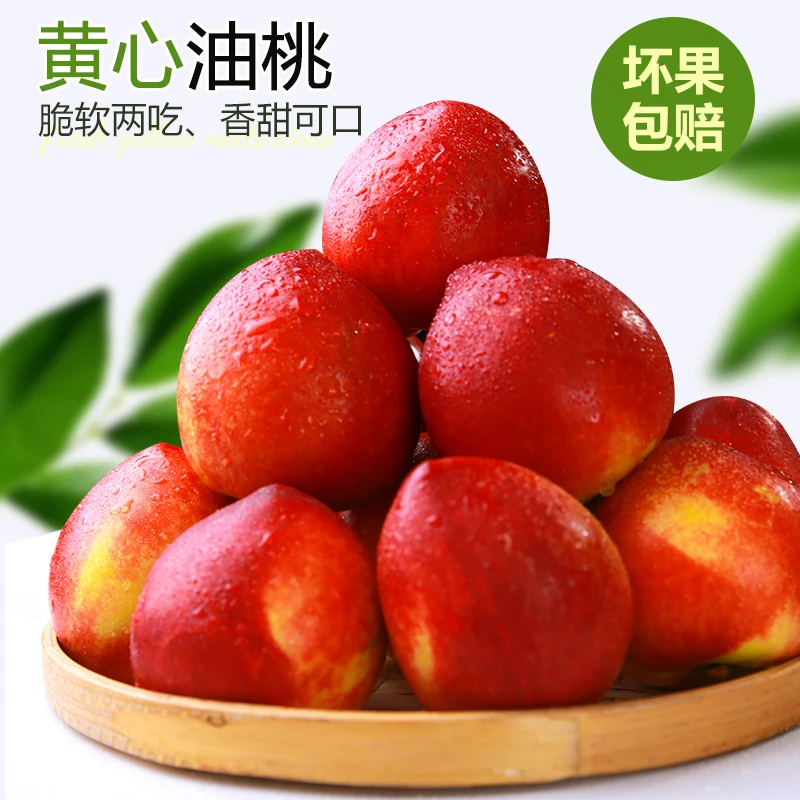 【辛小辛】山西黄心油桃3斤/4.5斤装 单果125g+