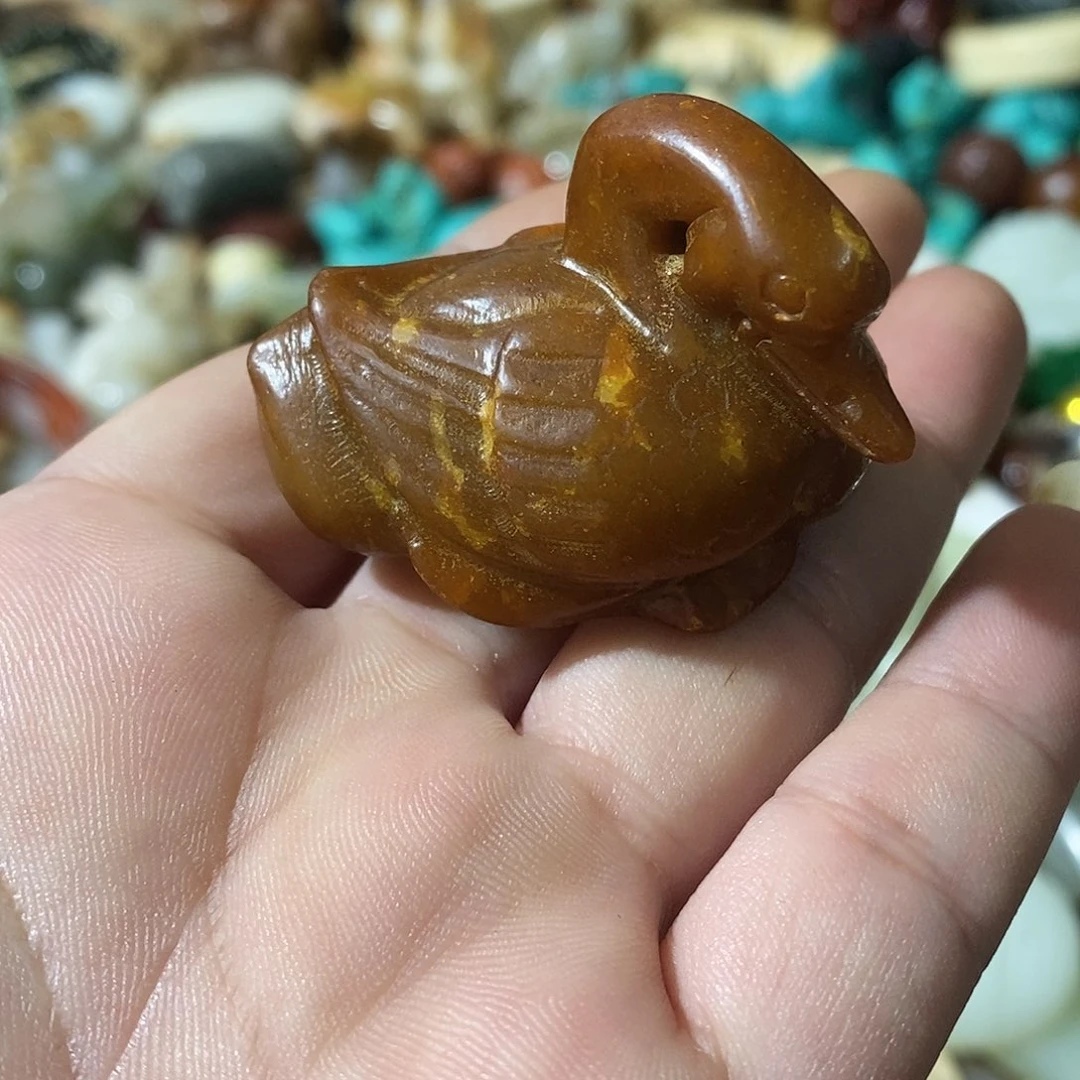 和田玉（糖玉）未镶嵌挂件