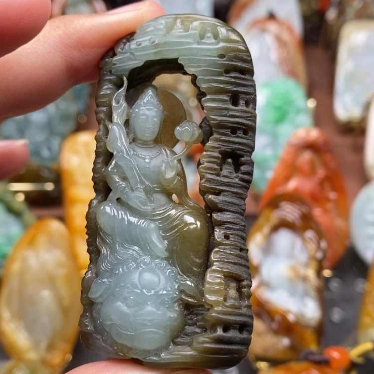 【闪购商品】颈饰未镶嵌翡翠宁**生