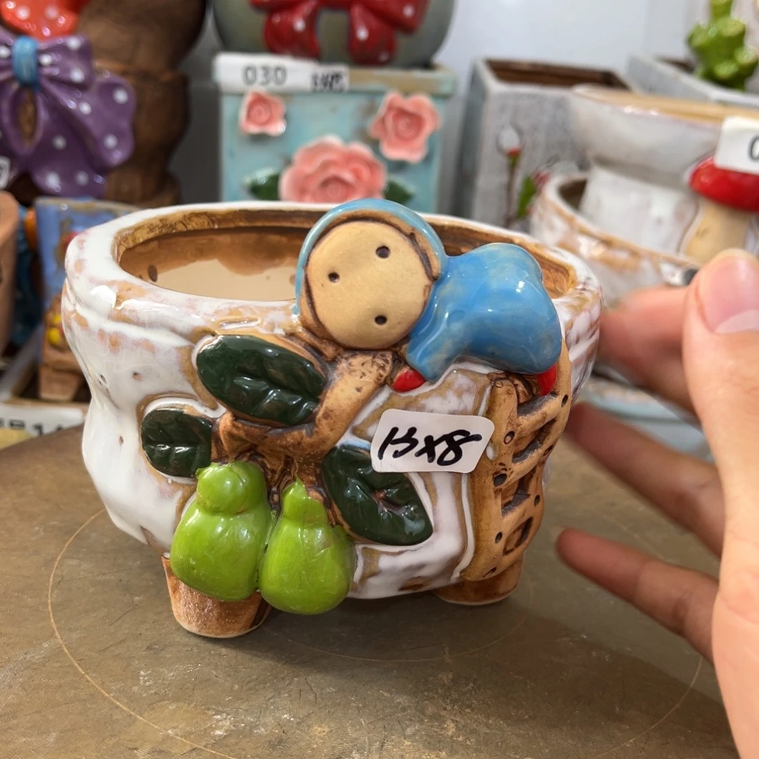 粗陶多肉花盆花盆