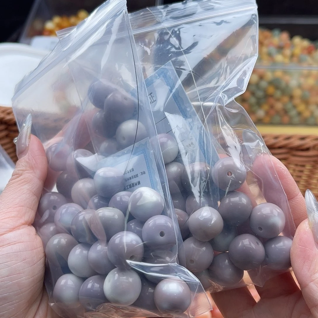 白玉菩提吊坠c14mm/30+5颗