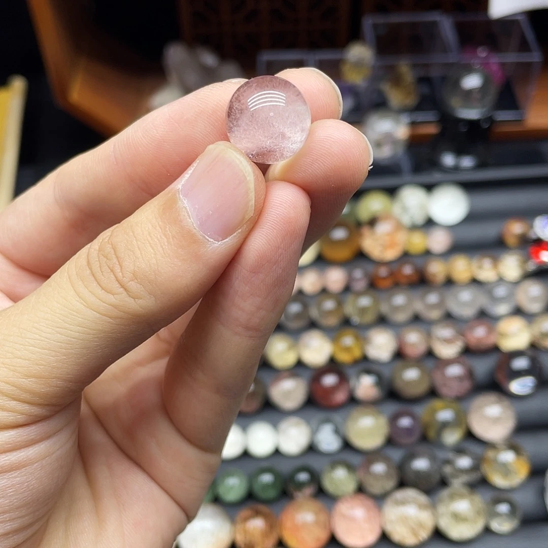 水晶手链未镶嵌兔毛