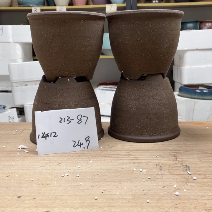 紫砂花盆多肉花盆微瑕87