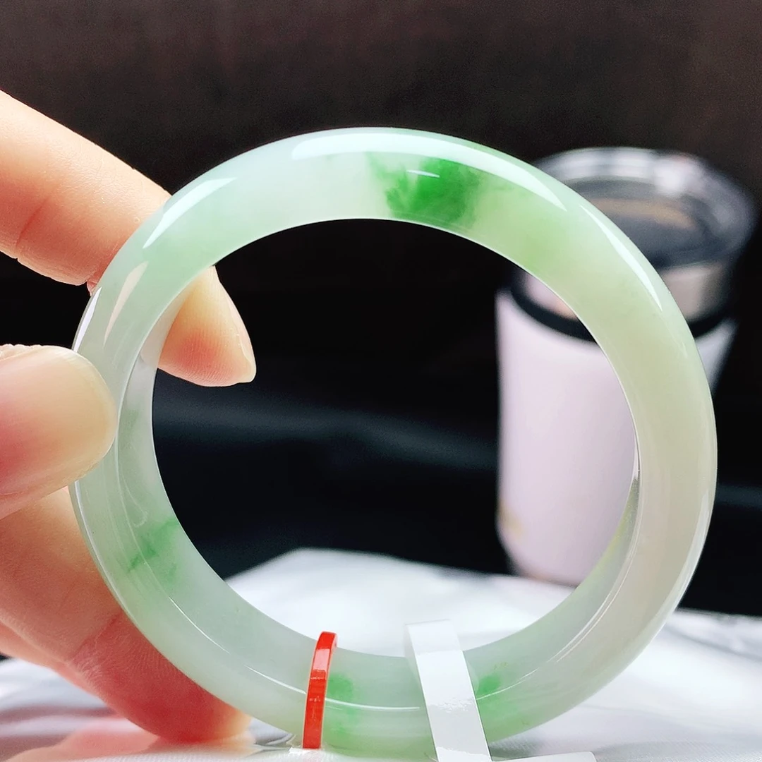 未镶嵌手镯翡翠51+圈