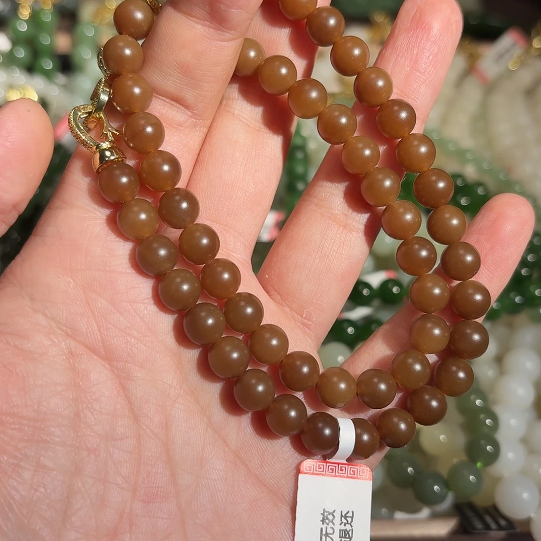 和田玉手串未镶嵌