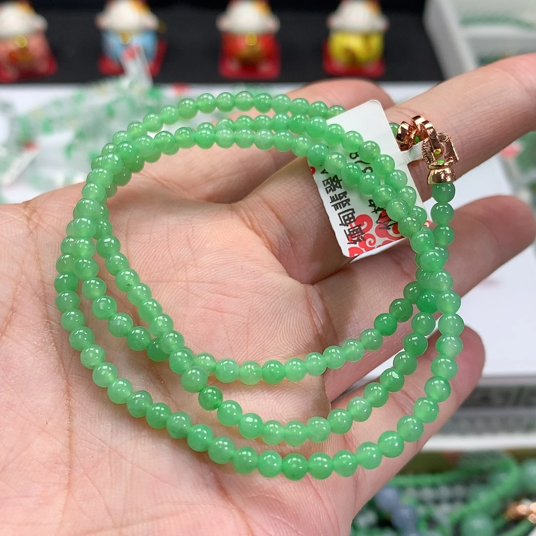 翡翠手链未镶嵌翡翠