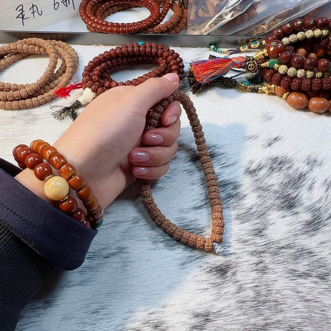 金刚菩提手串小尺寸盘龙