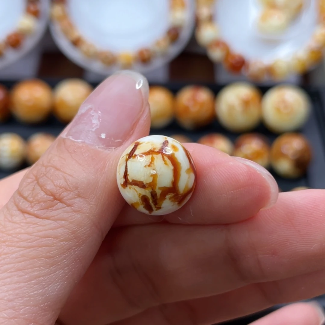 裸石琥珀未镶嵌蜜蜡尺寸13.7