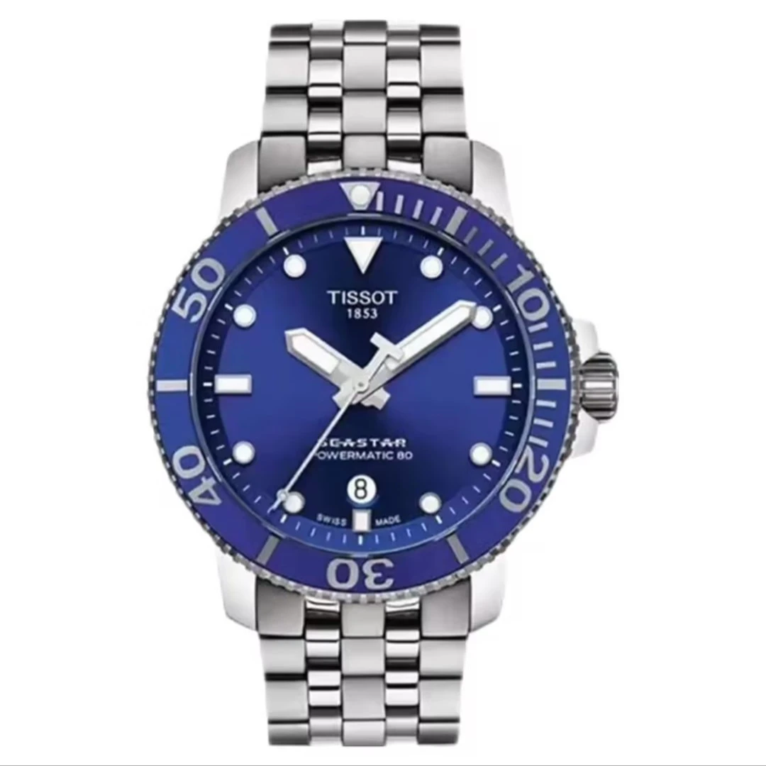 全新未使用 Tissot/天梭 海星系列机械腕表/T120.407.11.041.00
