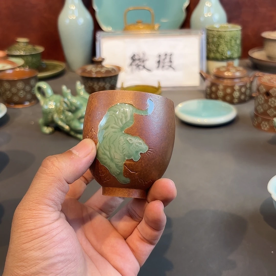 瓷片龙泉青瓷福利青瓷